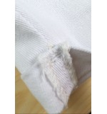 White Rolled Hem Single Breasted Skinny Denim Shorts